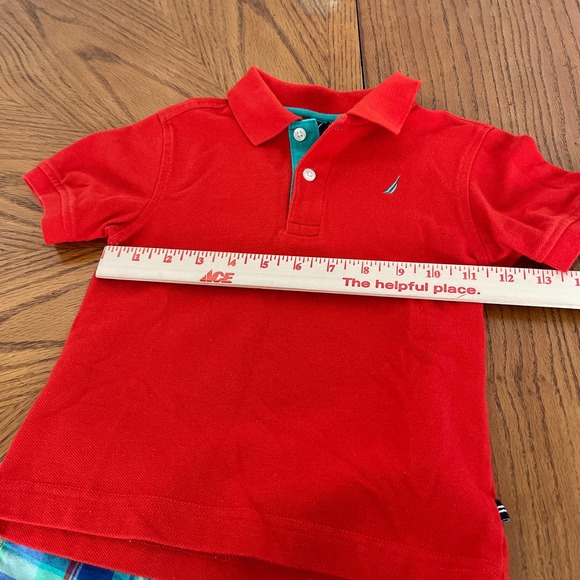 Nautica Polo short and Bermuda Kids Sz 4 slightly used - Picture 6 of 9